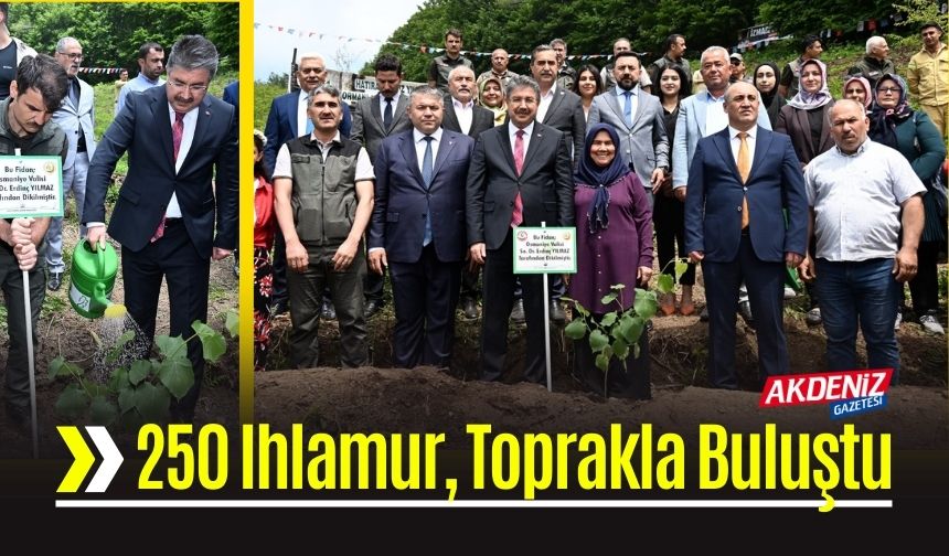 Koruyucu Aile Hatıra Ormanı Kuruldu