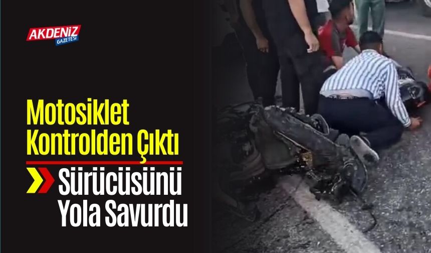 Kahramanmaraş’ta Motosiklet Kazası: Sürücü Ağır Yaralı