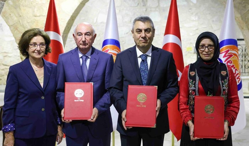 Mersin’de Eğitime Hayır Eli: 24 Derslikli Lise İçin Protokol İmzalandı