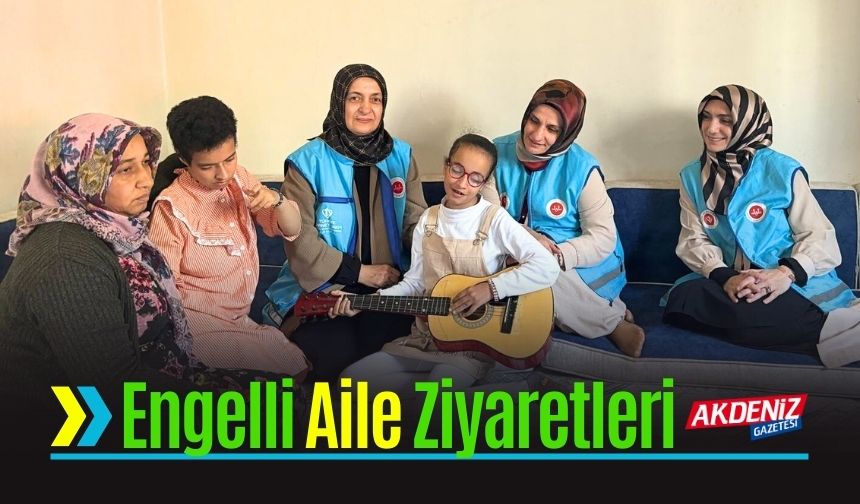 Kur’an Kursu Öğrencisi Engellilere Ziyaret