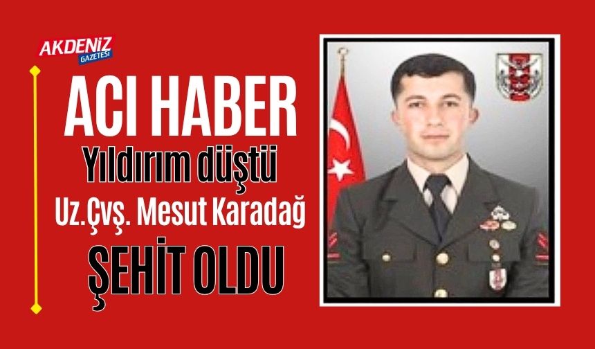 Pençe-Kilit Harekâtı bölgesinden acı haber