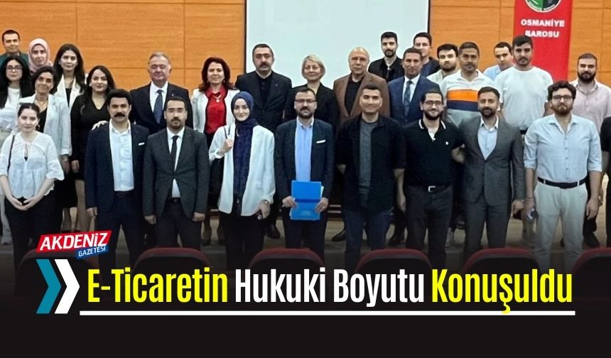 Elektronik Ticaret ve Vergi Hukuku Masaya Yatırıldı