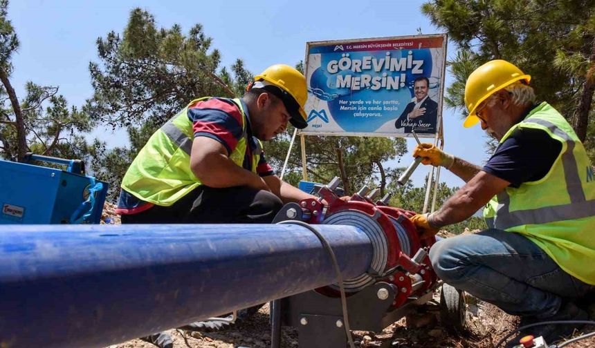 Silifke'nin Su Altyapısı Yenileniyor