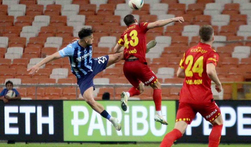Trendyol Süper Lig'in 34. Haftasında: Adana Demirspor: 1 - Göztepe: 2