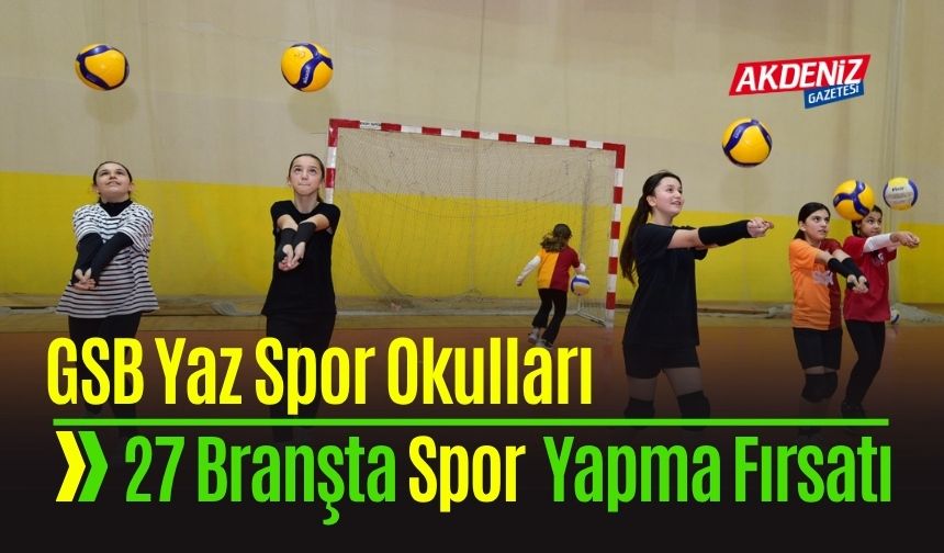 Osmaniye'de 27 Branşta Ücretsiz Spor Okulları Açılıyor
