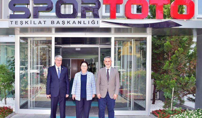 Osmaniye Milletvekilleri Yanık ve Gülsoy'dan Spor Toto Teşkilatına Teşekkür