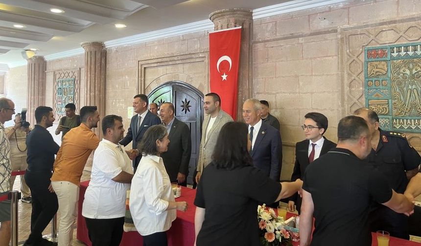 Alanya’da Bayramlaşma Töreni Kaymakam Ürkmezer İçin Veda Niteliği Taşıdı