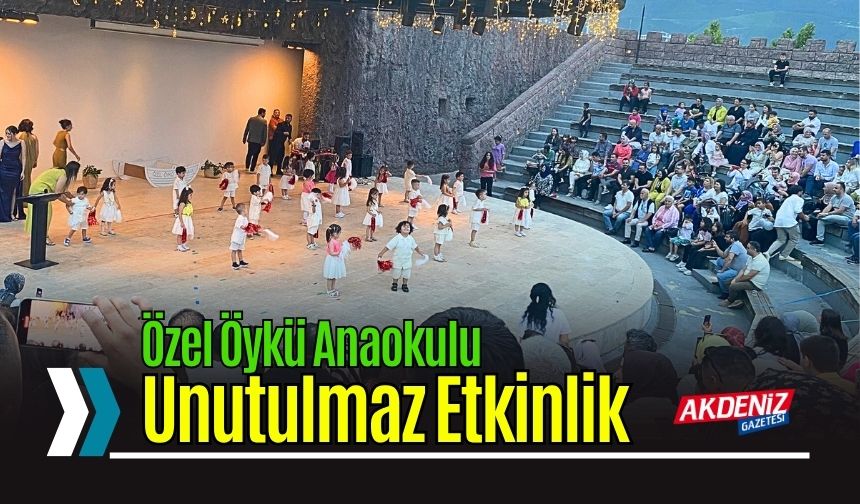 Özel Öykü Anaokulu’nda Mezuniyet Coşkusu