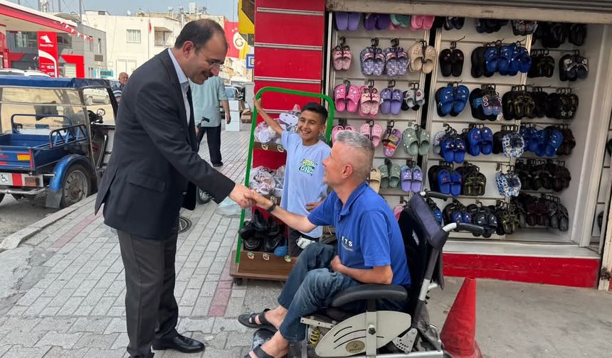 Kadirli Kaymakamı Erdinç Dolu’dan Esnaf Ziyareti: Sorunları Yerinde Dinled