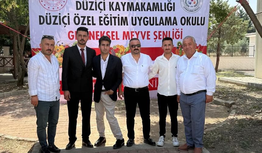 Osmaniyeliler meyve şenliğinde buluştu