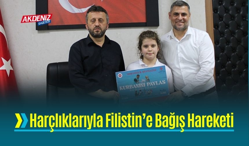 Hafızdan Filistin’e Kurban Bağışı Hareketi