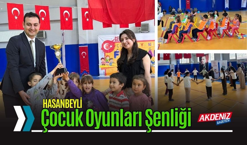 Hasanbeyli’de Çocuk Oyunları Şenliği İlgi Gördü