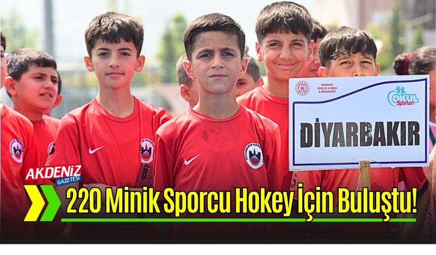 Osmaniye’de Küçükler Hokey Türkiye Şampiyonası Başladı