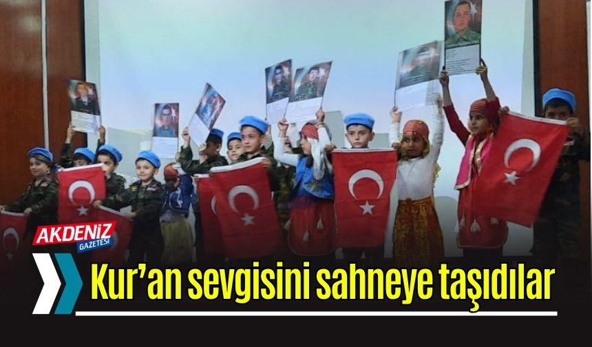 Bahçe’de Kur’an Sevgisi Sahneye Taşındı