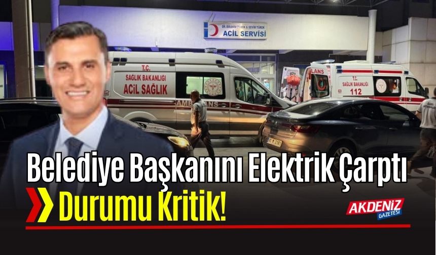 Belediye Başkanı Ferdi Zeyrek, Akıma Kapıldı: Durumu Kritik