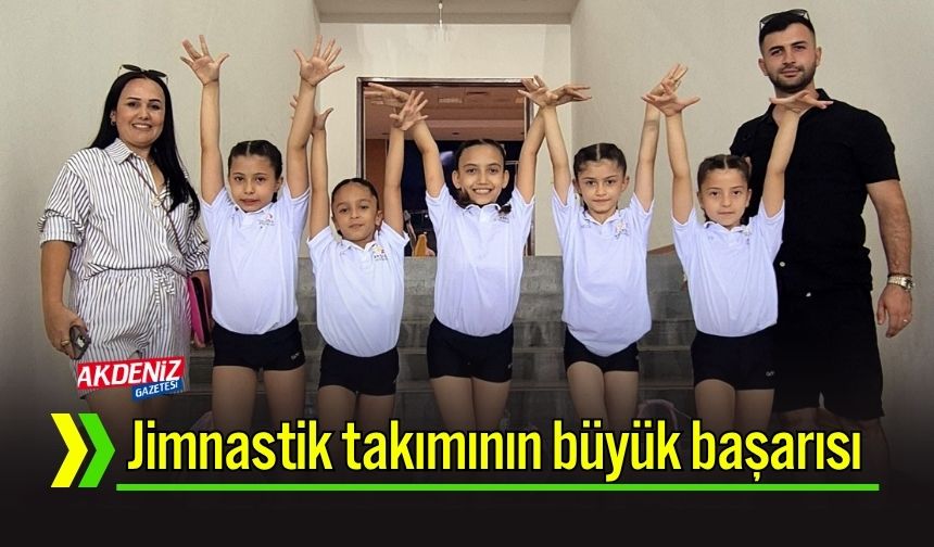 Osmaniye Artistik Jimnastik Takımı Bölge üçüncüsü Oldu