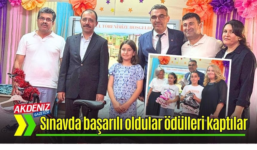 Osmaniye'de Sınav Ödülleri Öğrencilerin Yüzünü Güldürdü