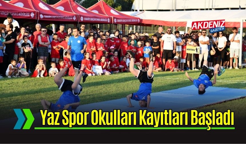 Osmaniye Belediyesi Yaz Spor Okulları Kayıtları Başladı