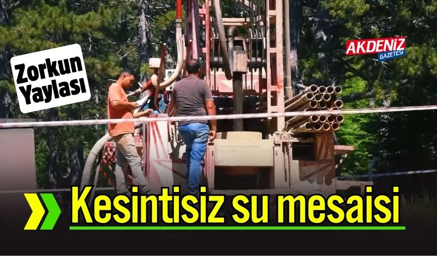 Osmaniye'de Yaylacılar Bu Yaz Rahat Edecek