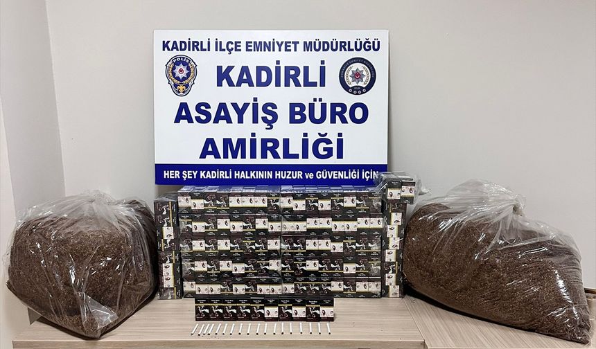 Osmaniye'de narkotik ve asayiş uygulamalarında yakalanan 3 şüpheli tutuklandı