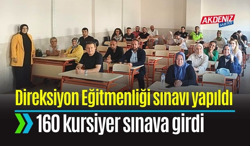 Sürücü Kursları Direksiyon Eğitmenliği Sınavı Yapıldı
