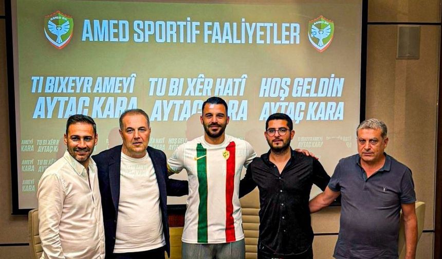 Amed Sportif Faaliyetler, Aytaç Kara'yı Kadrosuna Kattı