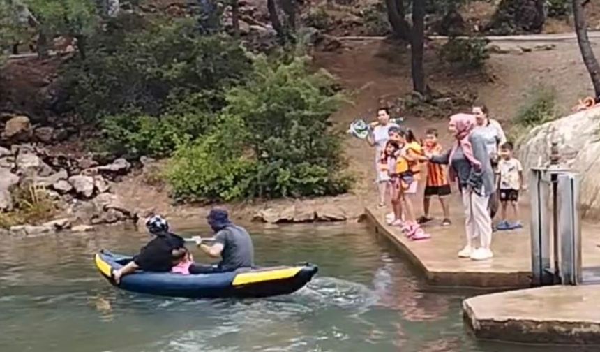 Aygırdibi Şelalesi Rafting Keyfi Yazın Renkli Yüzü Oldu