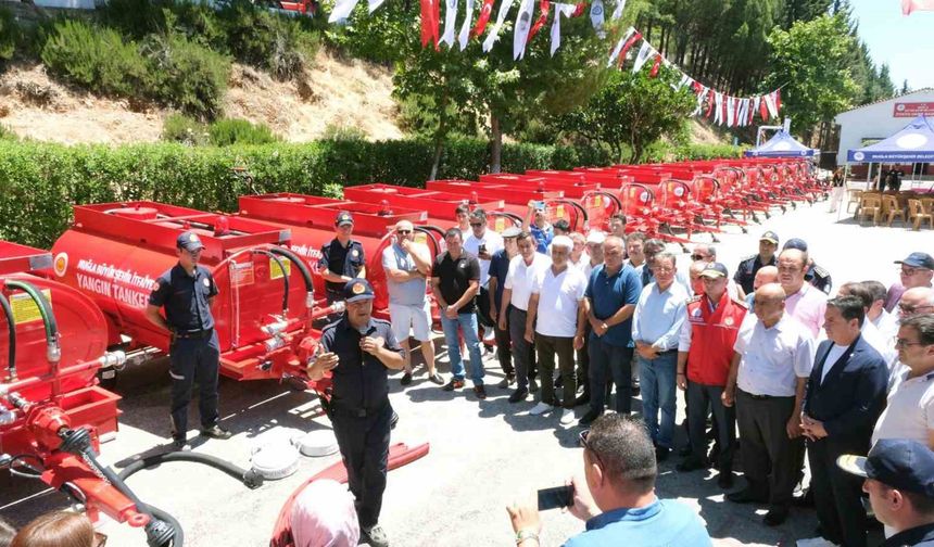 Muğla Büyükşehir Belediyesi'nden Yangınla Mücadeleye Tam Destek