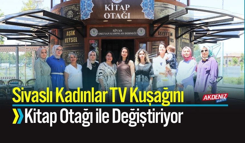 Sivaslı Kadınlar TV Kuşağını Kitap Otağı ile Değiştiriyor