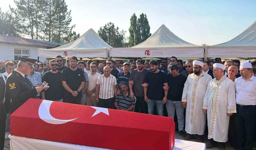 Şehit Tolunay Kocaman Seyitgazi’de Son Yolculuğuna Uğurlandı