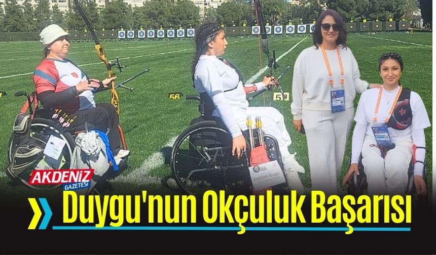 Osmaniye'de sporcu Duygu'nun başarısı