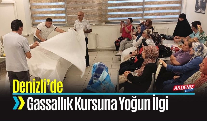Denizli’de Gassallık Kursuna Yoğun İlgi