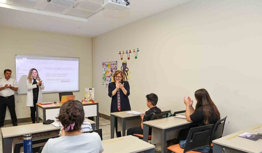Fatma Şahin, GASMEK'te Eğitimleri Yakından Takip Etti