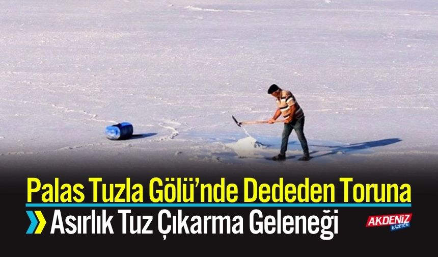 Kayseri’de Dededen Toruna Tuz Çıkarma Geleneği