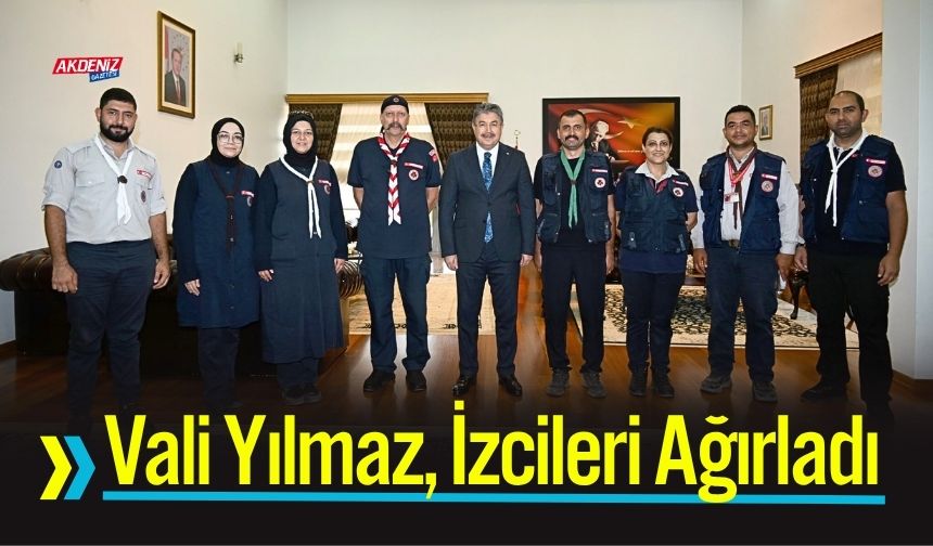 Osmaniye Valisi Yılmaz, İzcileri Ağırladı