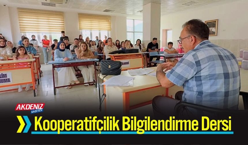 Osmaniye Kooperatifçilik Bilgilendirme Dersi