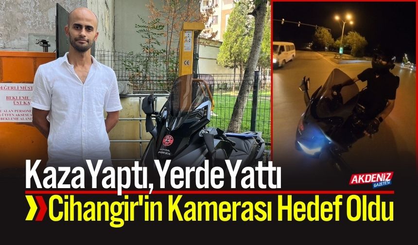 Kaza Yaptı, Yerde Yattı: Cihangir'in Kamerası Hedef Oldu