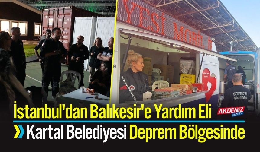 Kartal Belediyesi Deprem Bölgesinde