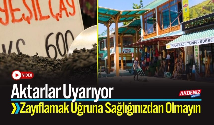 Aktarlar uyarıyor: Zayıflamak Uğruna Sağlığınızdan Olmayın