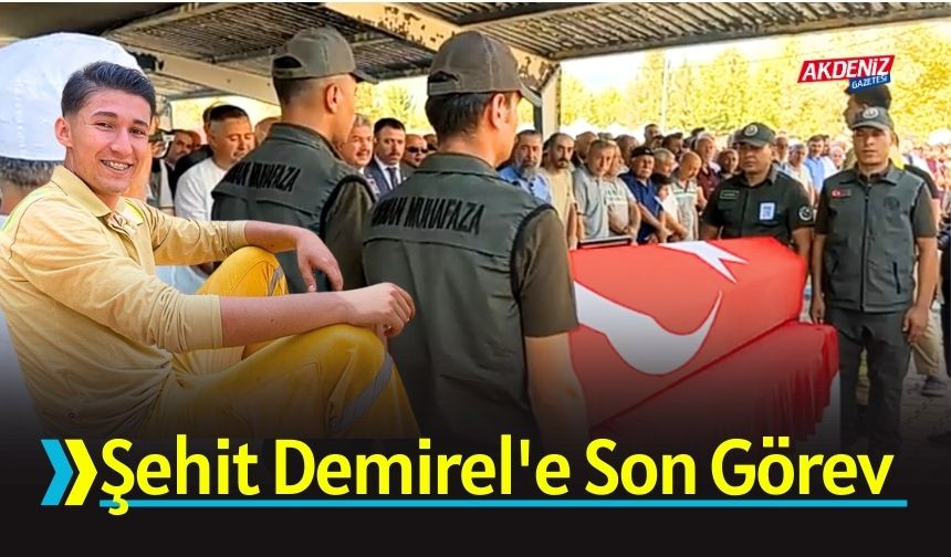 Şehit Orman İşçisi Adem Nazım Demirel, Toprağa Verildi
