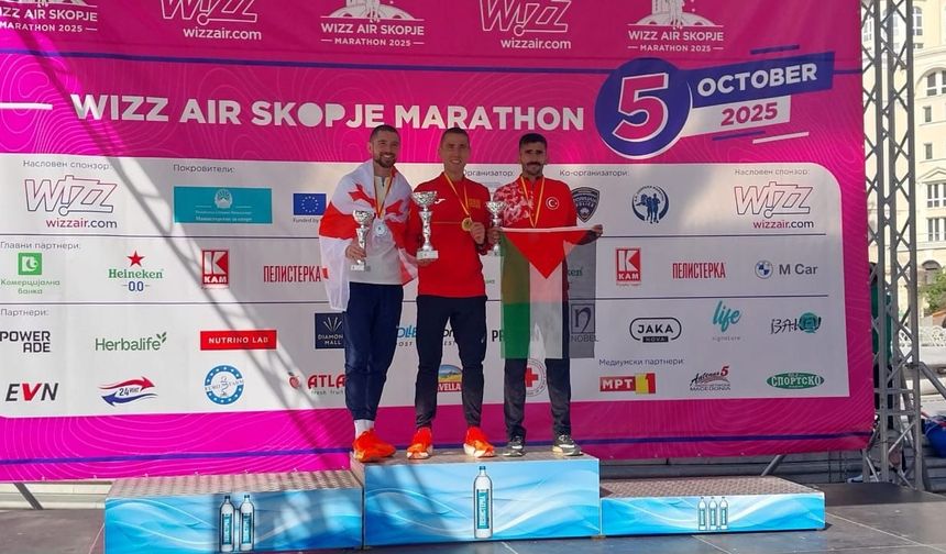 Balkan Maraton Şampiyonası'nda Bronz Madalya