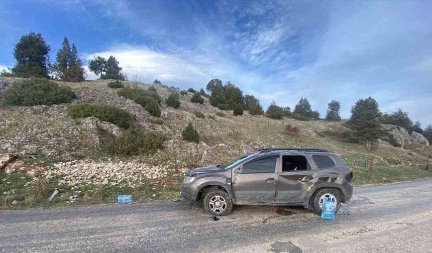 Bilecik-Bozüyük Karayolunda Korkutan Kaza