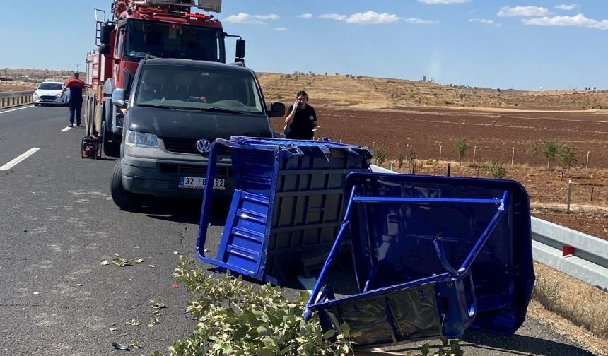 Midyat'ta Feci Kaza: 1 Ölü 4 Yaralı