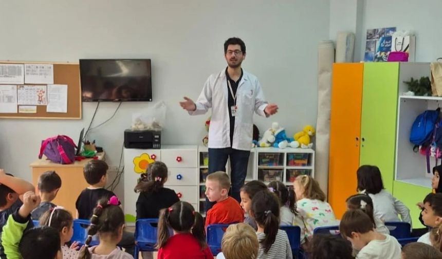 Sinop’ta Miniklere Hem Sağlık Hem Acil Durum Bilinci