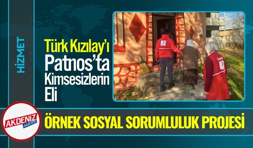 Türk Kızılay’dan Patnos’ta Kimsesiz ve Yaşlılara Destek Eli