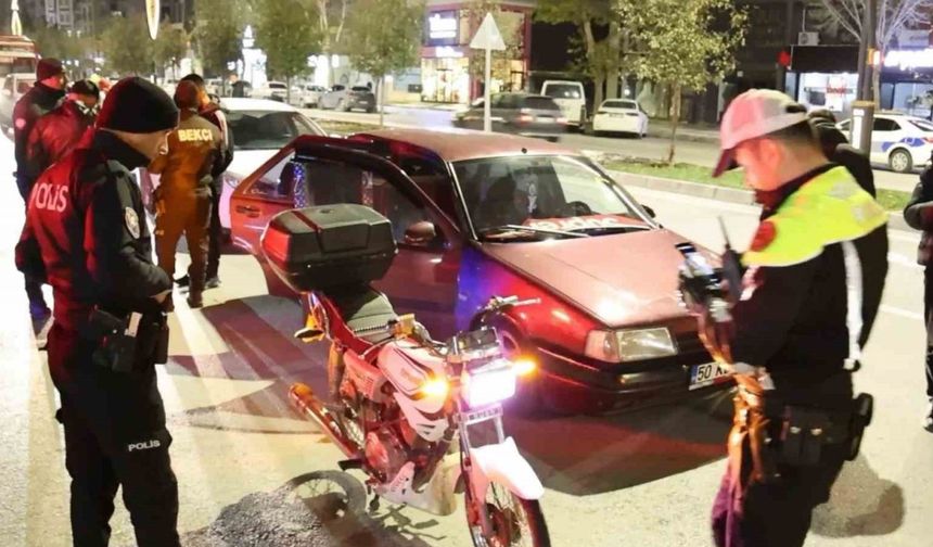 Abartı egzoz sürücüsüne 13 bin 776 lira ceza