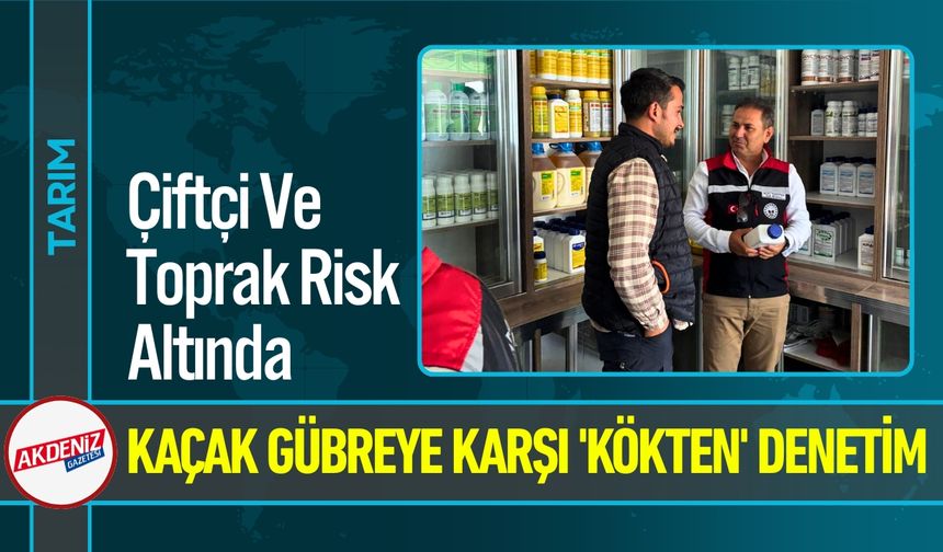 Adana'da Gübre ve Tarım İlacı Satan İşletmelere Denetim