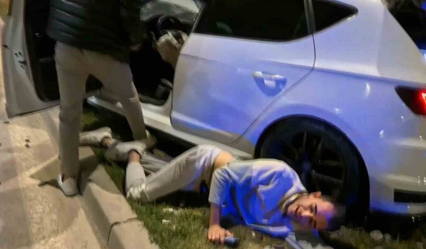 Kazı Nedeniyle Kapatılan Yolda 30 Dakikada 2 Kaza: 2 Yaralı