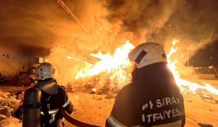 Tartışma Sonrası Geri Dönüşüm Tesisi Kundaklandı