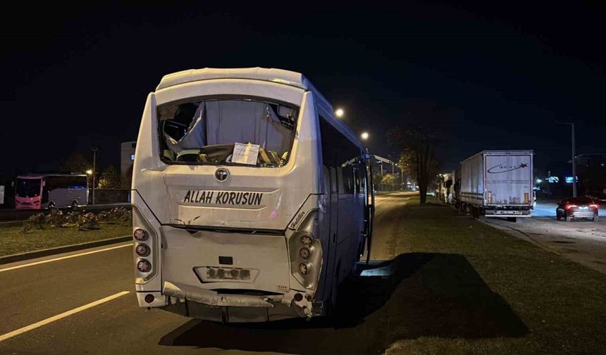 Bolu'da zincirleme kaza: 11 yaralı